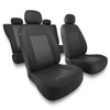 Coprisedili compatibili con Mazda 5 I, II, III (2005-2015) - fodere sedili universali - set coprisedili auto - MD-6