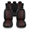 Coprisedili compatibili con Chevrolet Matiz (2004-2009) - fodere sedili universali - set coprisedili auto - PF-RD