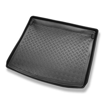 Vasca baule compatibile con Volkswagen Caddy Life, Comfortline, Trendline Station Wagon (2004-10.2020) - 5 posti; pareti del bagagliaio isolate - tappetino per bagagliaio - tappeto bagagliaio per auto