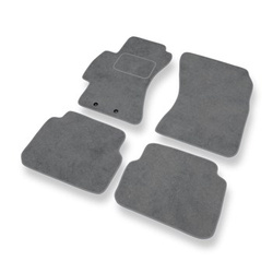Premium tappetini auto in velluto compatibili con Subaru Impreza III (2007-2011) - tappeti auto grigio