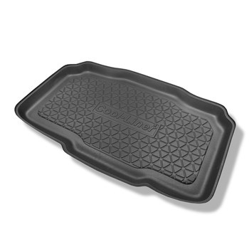 Vasca baule compatibile con Opel Meriva B Monovolume (03.2010-06.2017) - portabagagli inferiore - tappetino per bagagliaio - tappeto bagagliaio per auto