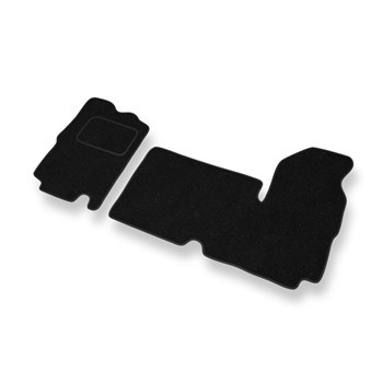 Tappetini in feltro compatibili con Renault Master II (1+2) (1997-2010) - tappeti auto nero