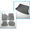 Completo di tappetini e tappetino per bagagliaio TPE per: Mazda MX-30 09.2020-.... (SUV)