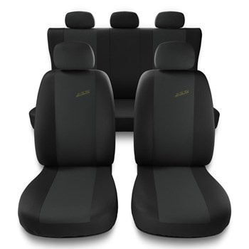 Coprisedili compatibili con Audi Q3 I, II (2011-2019) - fodere sedili universali - set coprisedili auto - X.R-G1