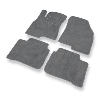 Premium tappetini auto in velluto compatibili con Kia Magentis I (2000-2005) - tappeti auto grigio