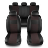 Coprisedili compatibili con Citroen C5 Aircross (2018-....) - fodere sedili universali - set coprisedili auto - EXL-5