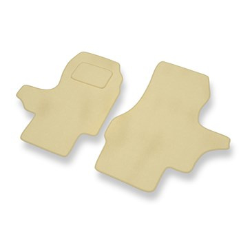 Premium tappetini auto in velluto compatibili con Ford Transit IV/V (1994-2000) - tappeti auto beige