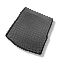 Vasca baule compatibile con Volkswagen Passat B8 Berlina (12.2014-12.2021) - vano superiore; con ruota di scorta piena - tappetino per bagagliaio - tappeto bagagliaio per auto