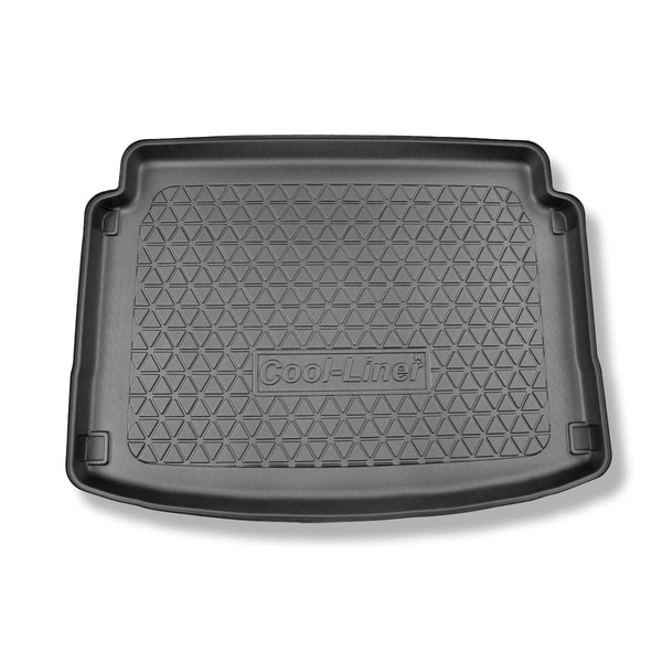 Vasca baule compatibile con Hyundai Bayon SUV (05.2021-....) - portabagagli inferiore; senza pavimento doppio del portabagagli - tappetino per bagagliaio - tappeto bagagliaio per auto