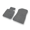 Premium tappetini auto in velluto compatibili con BMW 1 E81/E87 (2004-2013) - tappeti auto grigio