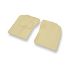 Premium tappetini auto in velluto compatibili con Toyota Hilux VI Pick-Up (1997-2005) - tappeti auto beige
