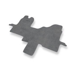 Premium tappetini auto in velluto compatibili con Ford Transit VII (2006-2013) - tappeti auto grigio