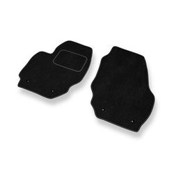 Premium tappetini auto in velluto compatibili con Volvo XC70 II (2007-2016) - tappeti auto nero