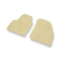 Premium tappetini auto in velluto compatibili con Land Rover Range Rover Evoque (2011-2018) - tappeti auto beige
