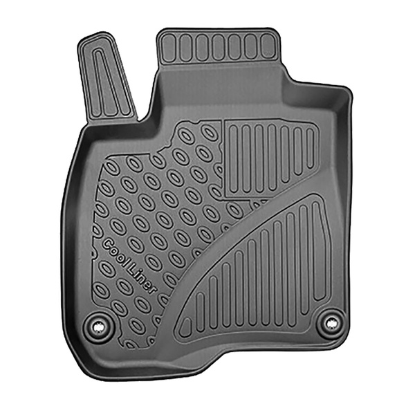 Tappetini Auto in TPE compatibili con Honda CR-V V (RW) SUV (10.2018-....) - senza la terza fila di sedili; anche per la versione ibrida - tappeti auto neri