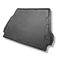 Vasca baule compatibile con Land Rover Discovery III SUV (2004-2008) - 7 posti; sedili 3a fila abbassati - tappetino per bagagliaio - tappeto bagagliaio per auto