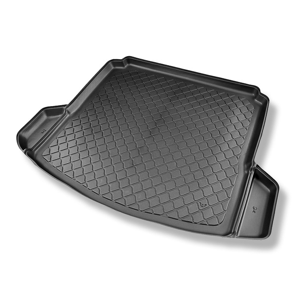 Completo di tappetini e tappetino per bagagliaio TPE per: Renault Megane IV 01.2017-2024 (GrandCoupé) - vani rimovibili