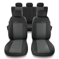 Coprisedili compatibili con Alfa Romeo 159 (2005-2011) - fodere sedili universali - set coprisedili auto - UNE-2