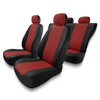 Coprisedili compatibili con Renault Captur (2013-2019) - fodere sedili universali - set coprisedili auto - X.R-RD