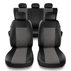 Coprisedili compatibili con Mercedes-Benz Classe C W204, W205, W206 (2006-....) - fodere sedili universali - set coprisedili auto - SU-G
