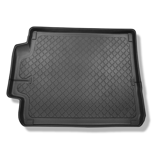 Vasca baule compatibile con Land Rover Discovery V SUV (03.2017-....) - 5/7 posti; sedili 3a fila abbassati - tappetino per bagagliaio - tappeto bagagliaio per auto