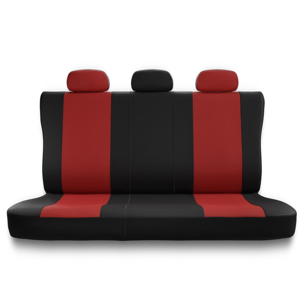 Coprisedili compatibili con Nissan Note I, II (2005-2016) - fodere sedili universali - set coprisedili auto - X.R-RD