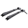 Spazzole tergicristallo anteriori compatibili con Fiat Cinquecento Hatchback (08.1991-07.1998) - tergicristalli auto - lame tergilunotto - spazzole piatte