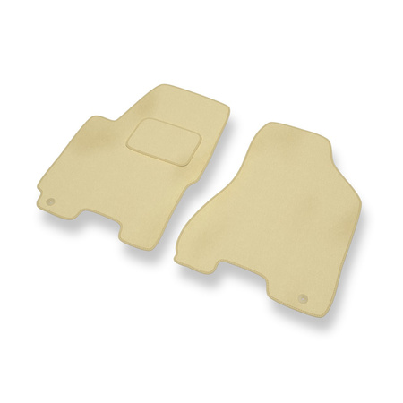 Premium tappetini auto in velluto compatibili con Kia Sportage II (2004-2010) - tappeti auto beige