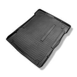 Vasca baule compatibile con Peugeot Expert Tepee Van (2007-2016) - L2 (possibilità di tagliare i fori per il fissaggio dei sedili 3a fila) - tappetino per bagagliaio - tappeto bagagliaio per auto