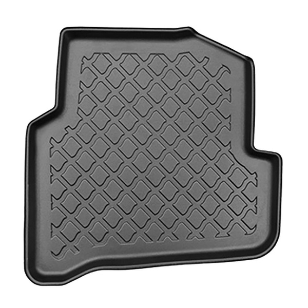 Completo di tappetini e tappetino per bagagliaio TPE per: Skoda Fabia III NJ 01.2015-2023 (Station Wagon) - bagagliaio superiore (con pavimento multifunzione)