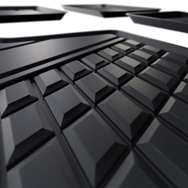 Tappetini Auto in TPE compatibili con Lexus LBX Crossover (2024-....) - tappeti auto neri