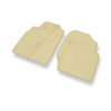 Premium tappetini auto in velluto compatibili con Nissan Almera II (2000-2006) - tappeti auto beige