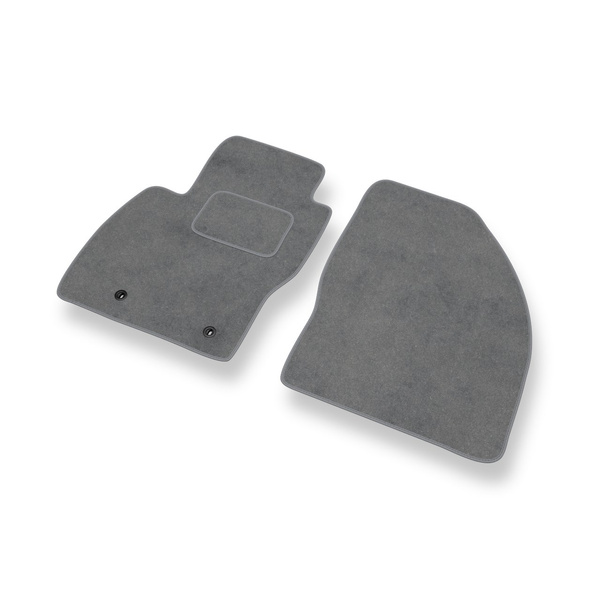Premium tappetini auto in velluto compatibili con Ford Focus II (2005-2010) - tappeti auto grigio