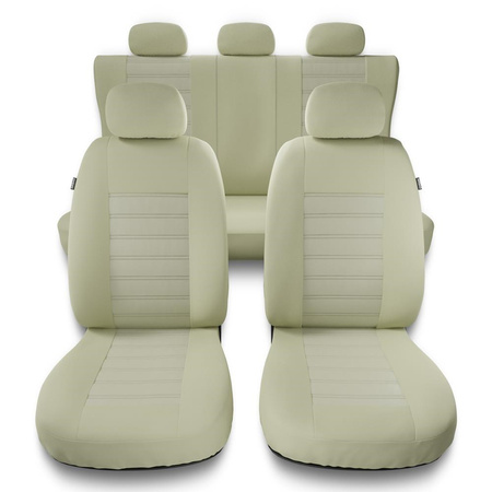 Coprisedili compatibili con BMW 2 F22, F45 (2013-2019) - fodere sedili universali - set coprisedili auto - MD-8