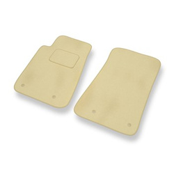 Premium tappetini auto in velluto compatibili con Chevrolet Camaro V (2009-2015) - tappeti auto beige
