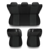 Coprisedili compatibili con Audi A8 D2, D3, D4, D5 (1994-2019) - fodere sedili universali - set coprisedili auto - X.R-G1