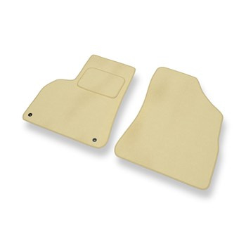 Premium tappetini auto in velluto compatibili con Peugeot 3008 I (2009-2016) - tappeti auto beige