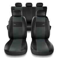 Coprisedili compatibili con Alfa Romeo 159 (2005-2011) - fodere sedili universali - set coprisedili auto - XL-G