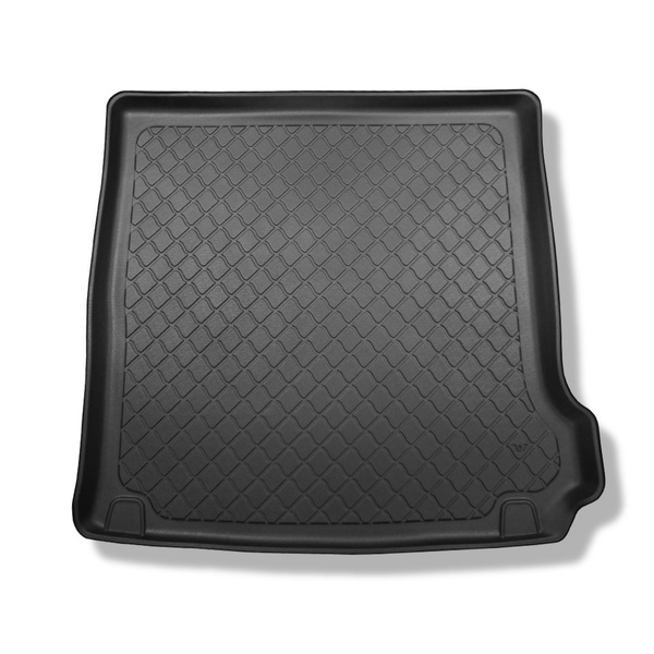 Vasca baule compatibile con Volvo V90 Station Wagon, Cross Country (09.2016-....) - tappetino per bagagliaio - tappeto bagagliaio per auto