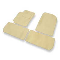 Premium tappetini auto in velluto compatibili con Citroen Xsara Picasso (1999-2011) - tappeti auto beige