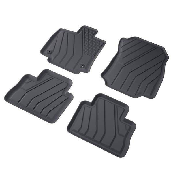 Tappetini Auto in TPE compatibili con Suzuki Across SUV (07.2020-....) - tappeti auto neri