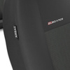 Coprisedili anteriori compatibili con Seat Exeo (2009-2013) - fodere sedili universali - set coprisedili auto - 2UNE-1