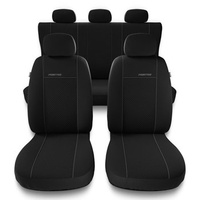 Coprisedili compatibili con Alfa Romeo MiTo (2008-2018) - fodere sedili universali - set coprisedili auto - PG-1