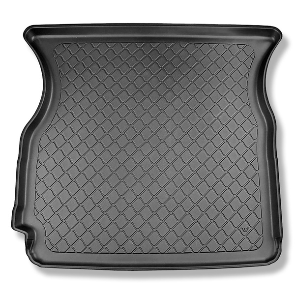 Vasca baule compatibile con Tesla Model X SUV (10.2016-12.2020) - vano superiore; 5/6/7 posti; per lo spazio dietro la 2a fila di sedili (sedili 3a fila abbassati) - tappetino per bagagliaio - tappeto bagagliaio per auto