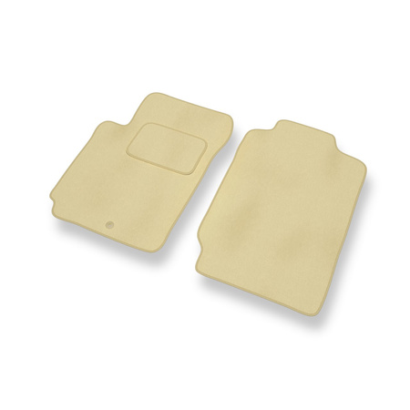 Premium tappetini auto in velluto compatibili con Suzuki XL7 II (2007-2009) - tappeti auto beige