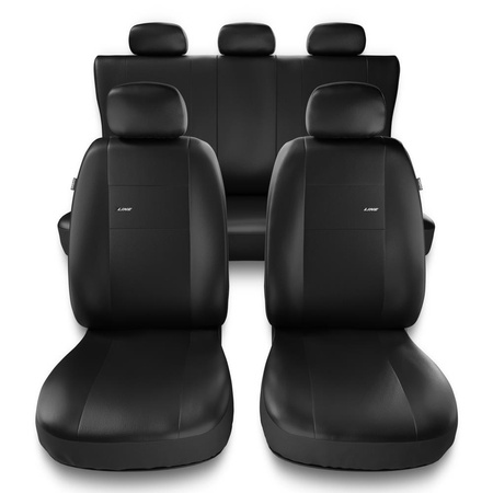 Coprisedili compatibili con Volkswagen Bora I, II (1997-2005) - fodere sedili universali - set coprisedili auto - XL-B