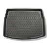 Vasca baule compatibile con Toyota Auris II Hatchback (01.2013-12.2018) - con pavimento doppi del portabagagli (per portabagagli superiore e inferiore); anche per gli ibridi - tappetino per bagagliaio - tappeto bagagliaio per auto