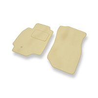 Premium tappetini auto in velluto compatibili con Mitsubishi Lancer VII (2003-2008) - tappeti auto beige
