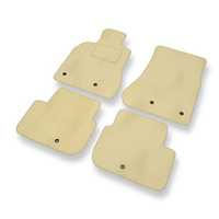 Premium tappetini auto in velluto compatibili con Lexus GS II (1997-2004) - tappeti auto beige