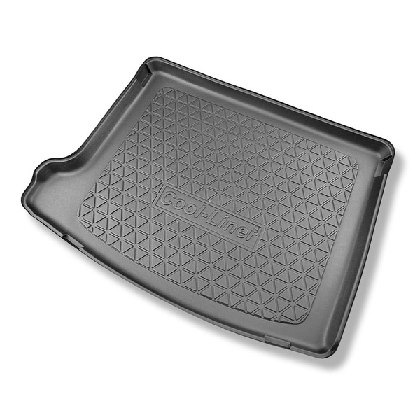 Completo di tappetini e tappetino per bagagliaio TPE per: Jeep Compass II MP 4xe Plug-in Hybrid 07.2020-.... (SUV) - bagagliaio superiore; pavimento mobile nella posizione più alta